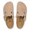 Birkenstock Boston Suede Leather - Sandcastle